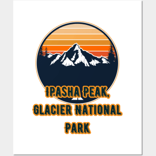 Ipasha Peak, Glacier National Park Posters and Art